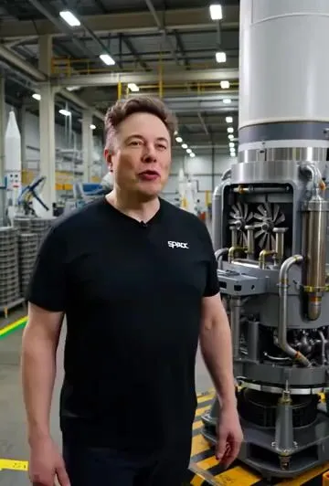Elon Musk Explaining Oxygen Circulation in SpaceX Engine