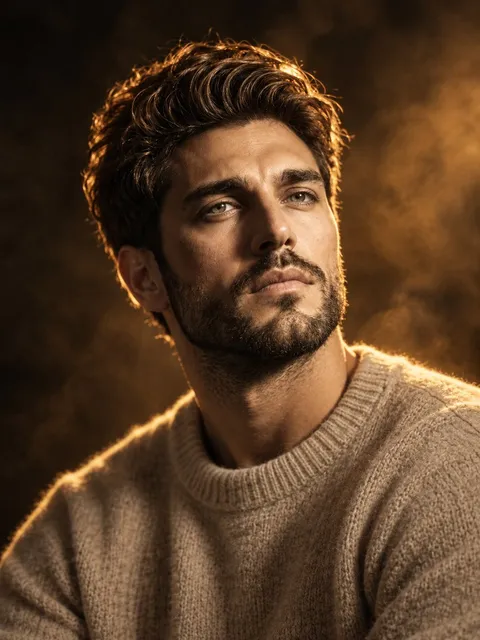 Cinematic Male Editorial Portrait