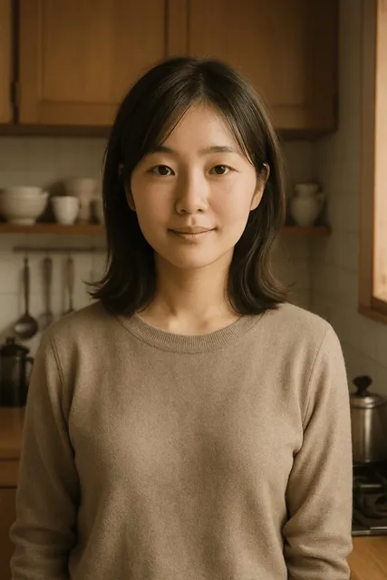 Warm Kitchen Portrait